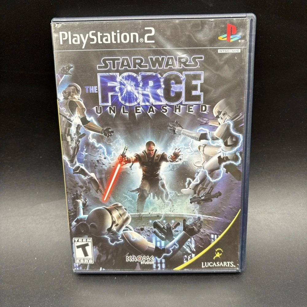 Star Wars The Force Unleashed PS2 Complete CIB PlayStation 2